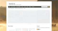 Desktop Screenshot of hooelake.org